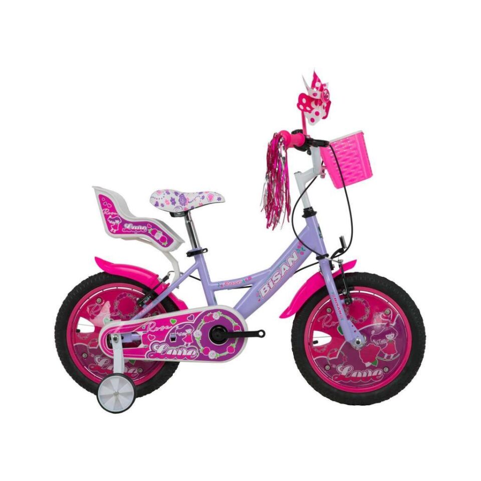 Bisan Kds 2100 ROSE 16 Jant ( 4-7 YAŞ ) Çocuk Bisikleti MOR