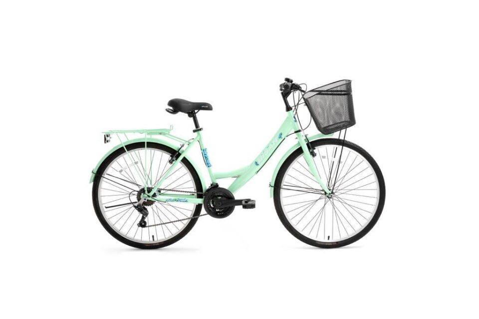 Bisan Lotus 24 Jant 21 Vites SEPETLİ Şehir Tur Bisikleti 2026