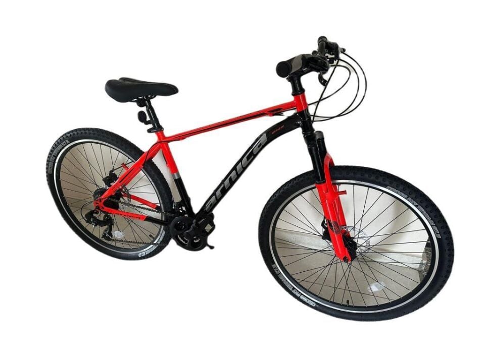 ARNİCA 26 JANT 21 VİTES MEKANİK DİSK FREN DAĞ BİSİKLETİ SİYAH-KIRMIZI