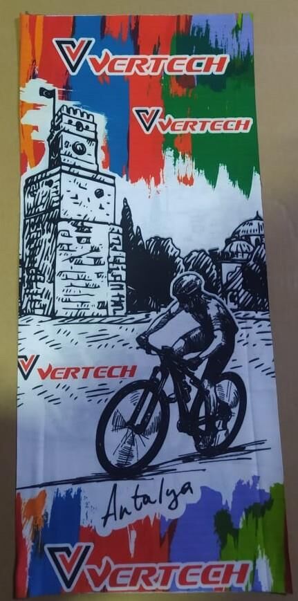 Buff Bisiklet Kask Altı Bandana Maske Yüz ve Kafa Bandı SARI