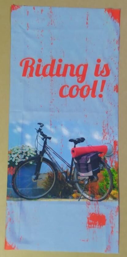 Buff Bisiklet Kask Altı Bandana Maske Yüz ve Kafa Bandı TURKUAZ