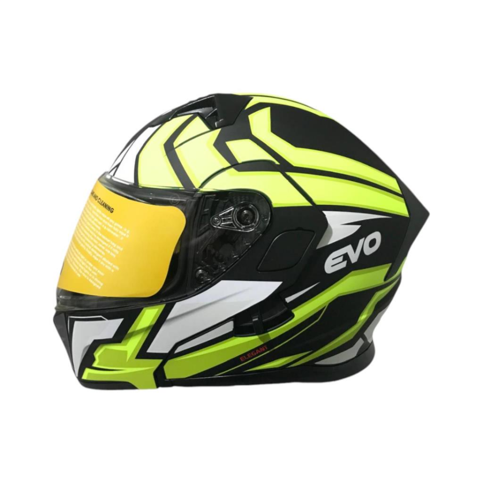 EVO506 ELEGANT FULLFACE ÇENEDEN AÇILIR MOTOSİKLET KASKI GRİ