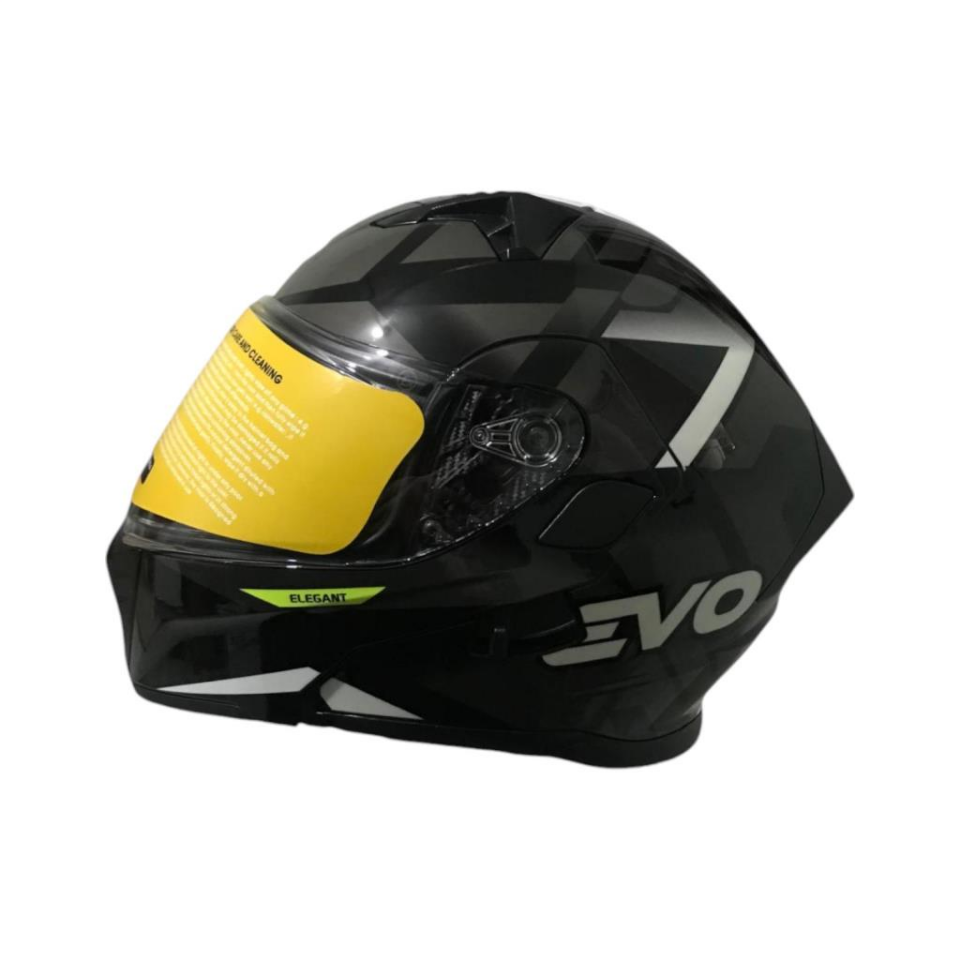 EVO506 ELEGANT FULLFACE ÇENEDEN AÇILIR MOTOSİKLET KASKI GRİ