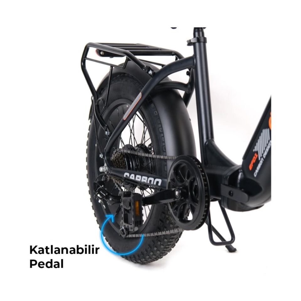 OLA EFD1 Carbon Design Katlanabilir Elektrikli Bisiklet 20” FAT