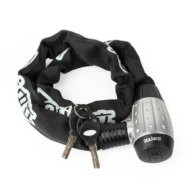 Zhongli Bisiklet Motorsiklet 6 X 1200 Zincir Kilit Anahtarlı