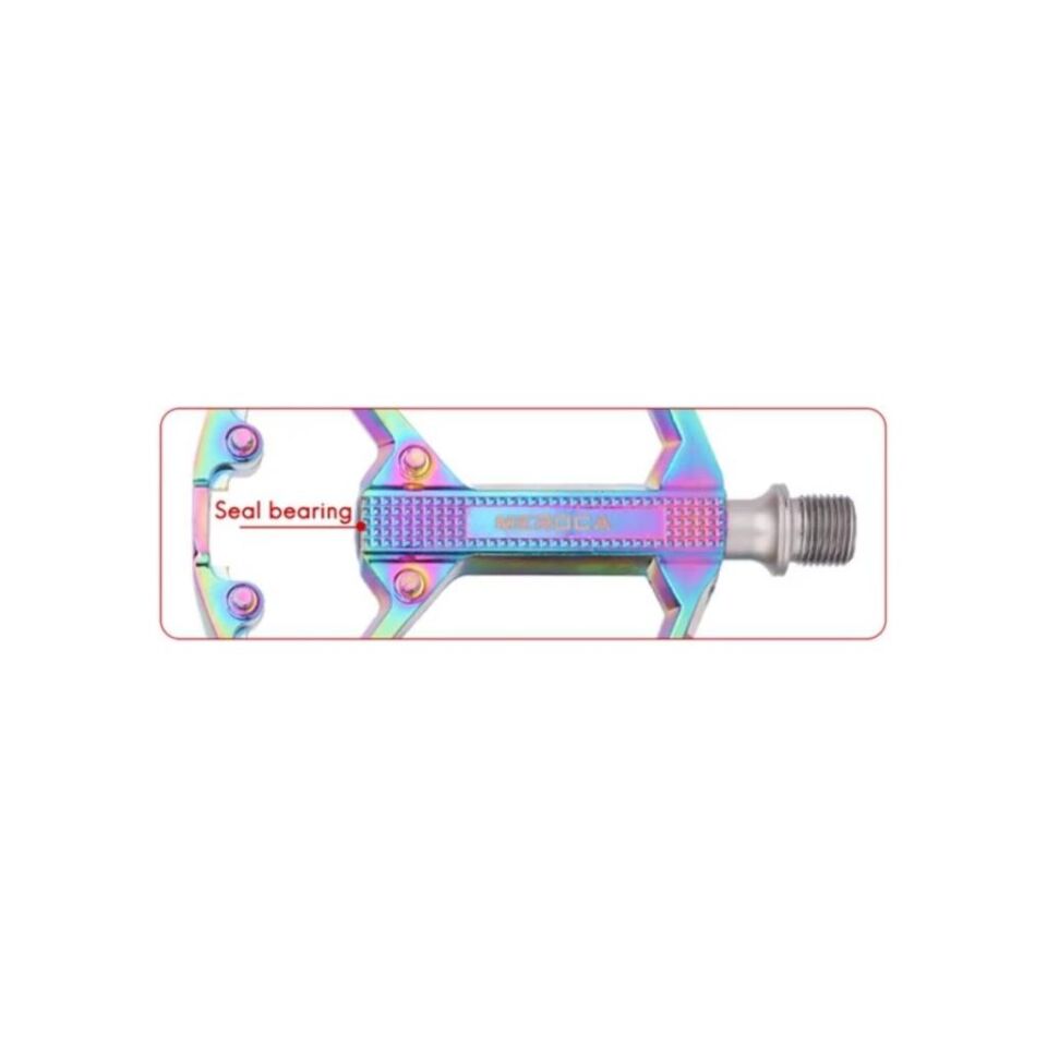 Rulmanlı Platform Pedal 126 x 106 mm Renkli Alüminyum Alaşım Özellikli