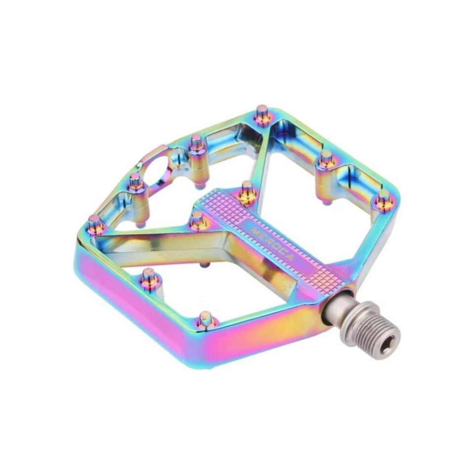 Meraco Rainbow Alüminyum Platformlu Bisiklet Pedalı