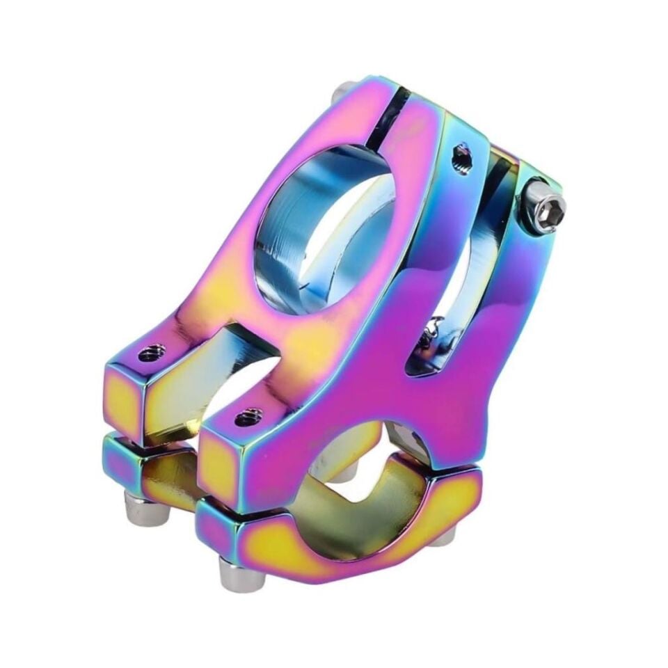 Wake Rainbow Bisiklet Kısa Gidon Boğazı 40mm