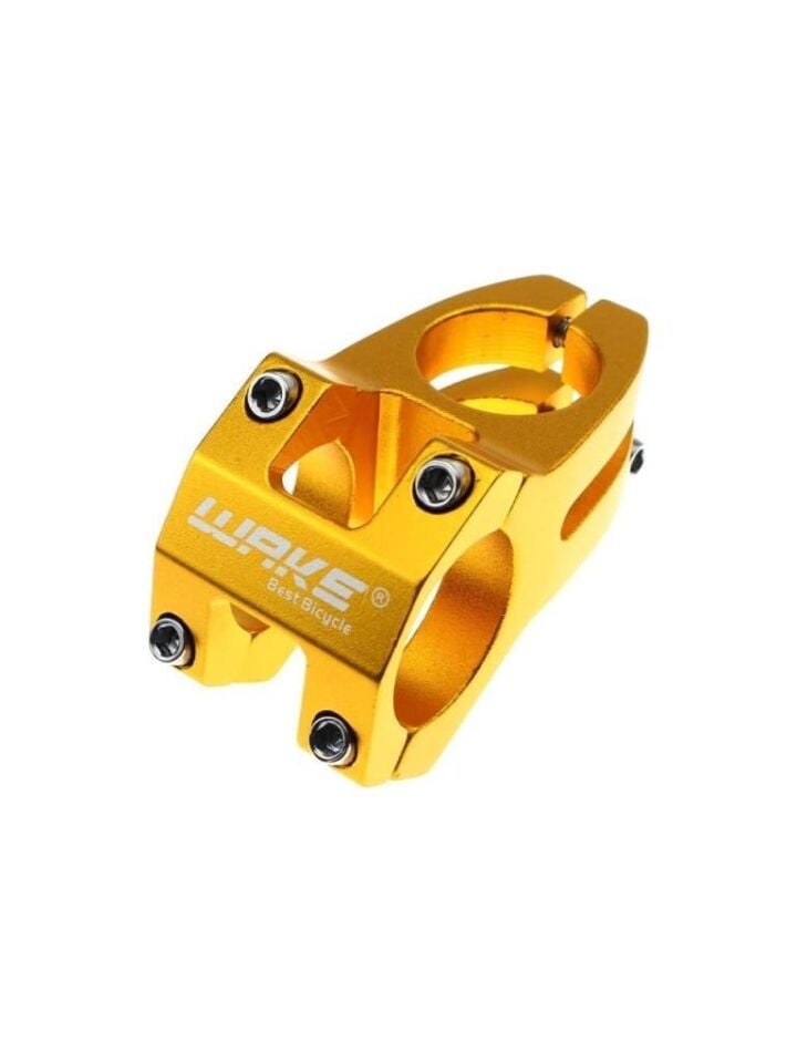 Wake RENKLİ Bisiklet Kısa Gidon Boğazı 40mm MAVİ