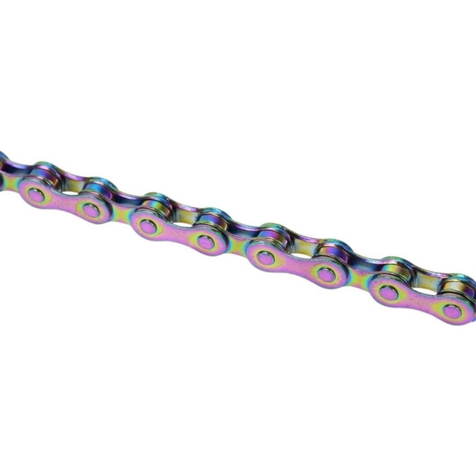 8 Li MTB Bisiklet Zincir İNDEX Rainbow PASLANMAZ