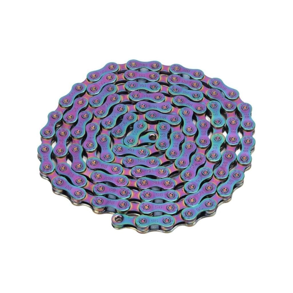 9 lu MTB Bisiklet Zincir İNDEX Rainbow PASLANMAZ