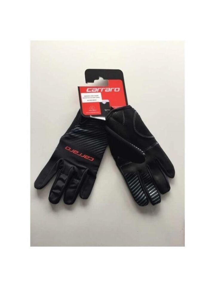 CARRARO CR-2142 Uzun Parmak Eldiven SİYAH