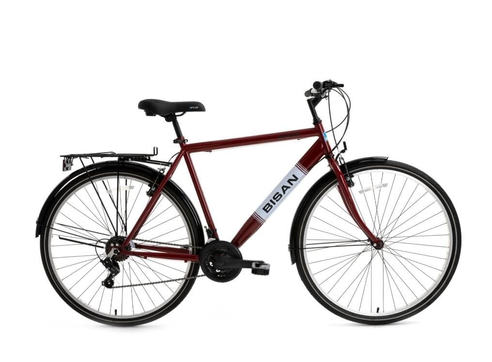 Bisan Hardy 26 Jant 21 Vites V fren Şehir Tur Bisikleti BORDO