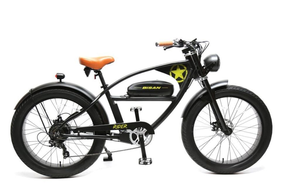 BİSAN RİDER CHOPPER HARLEY TİP ELEKTRİKLİ BİSİKLET 2025