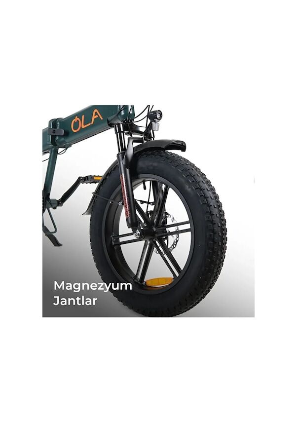OLA EFD3 Gizli Bataryalı Katlanabilir FATBİKE Elektrikli Bisiklet