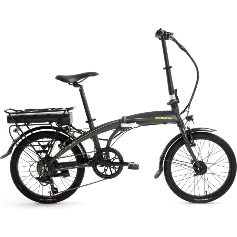 BİSAN Prime Elektrikli 20 Jant 7 Vites Katlanır Bisiklet