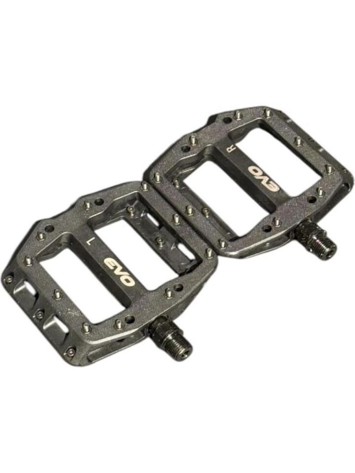 Evo Plastik Rulmanlı Platform Çivili Bisiklet Pedalı MAVİ