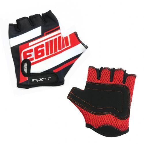 IMPACT KID 92 Parmaksız Kaymayan Bisiklet Eldiven MAVİ