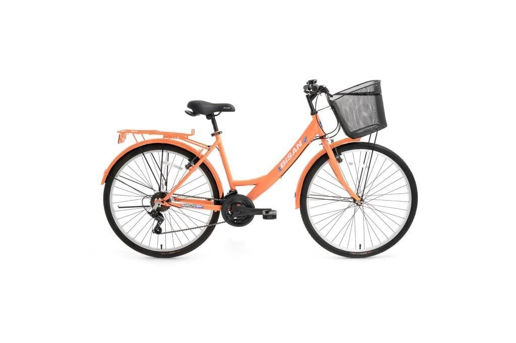 Bisan Lotus 26 Jant V FREN 21 Vites Şehir Tur Bisikleti PEMBE