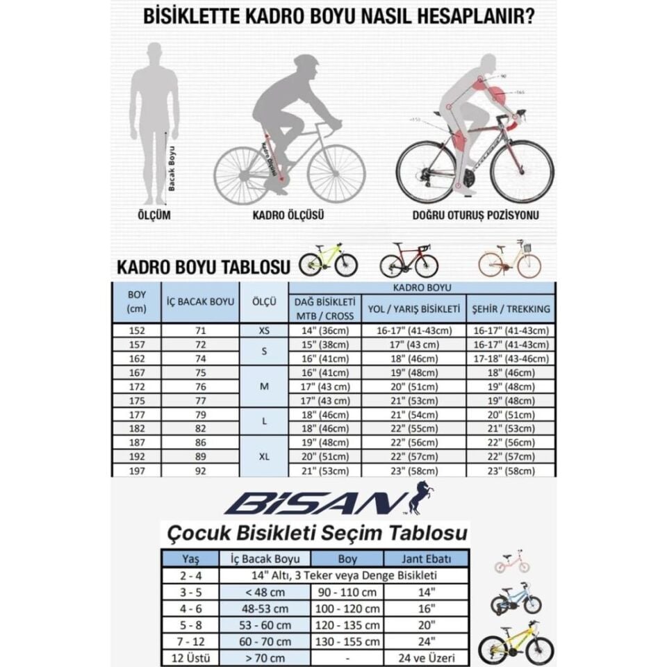 BİSAN COOPER 27.5 JANT H. DİSK FREN DAĞ BİSİKLETİ 2026