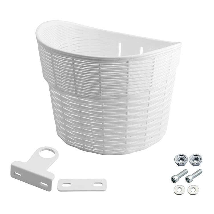 16-20 Jant Uyumlu Hasır Desenli Çocuk Bisikleti Ön Sepet