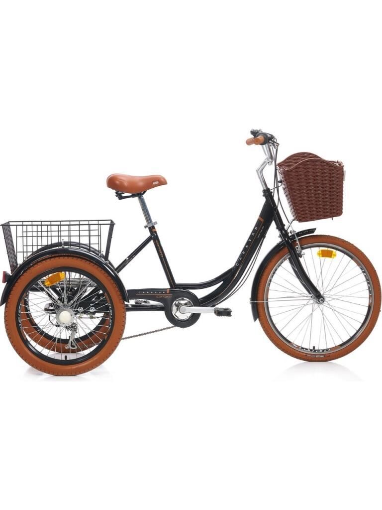 Carraro Caravan 6 Vites Cargo Unisex 3 Tekerlekli Bisiklet
