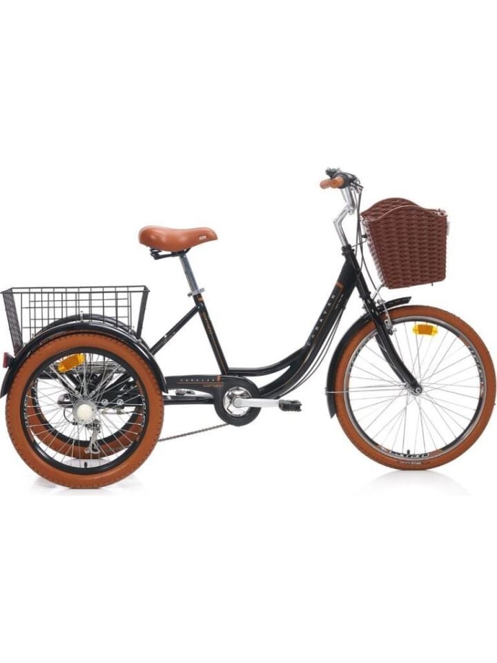 Carraro Caravan 6 Vites Cargo Unisex 3 Tekerlekli Bisiklet