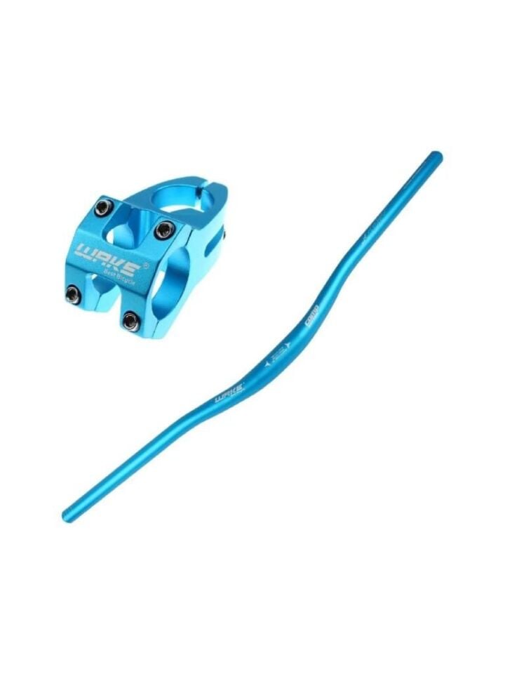 WAKE 780MM Alüminyum 31.8 Bisiklet Gidon + Boğaz Seti