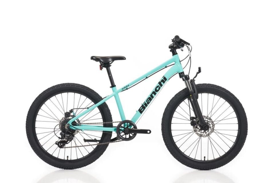 Bianchi XR24 Disk fren Alüminyum Çocuk Dağ Bisikleti 2026 GRİ-SİYAH
