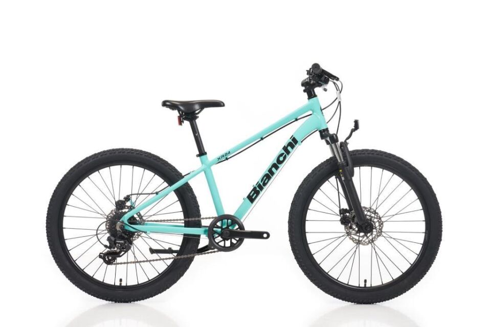 Bianchi XR24 Disk fren Alüminyum Çocuk Dağ Bisikleti 2026 CELESTE-SİYAH