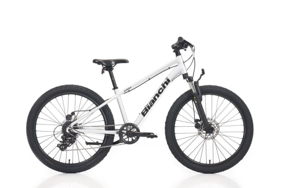 Bianchi XR24 Disk fren Alüminyum Çocuk Dağ Bisikleti 2026 GRİ-SİYAH
