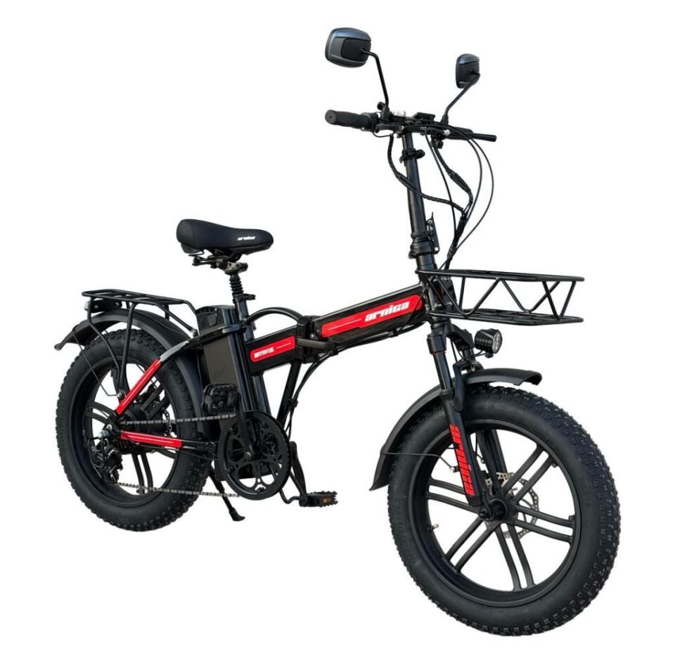 ARNİCA BATAVUS Kalın Teker Katlanır Elektrikli Bisiklet