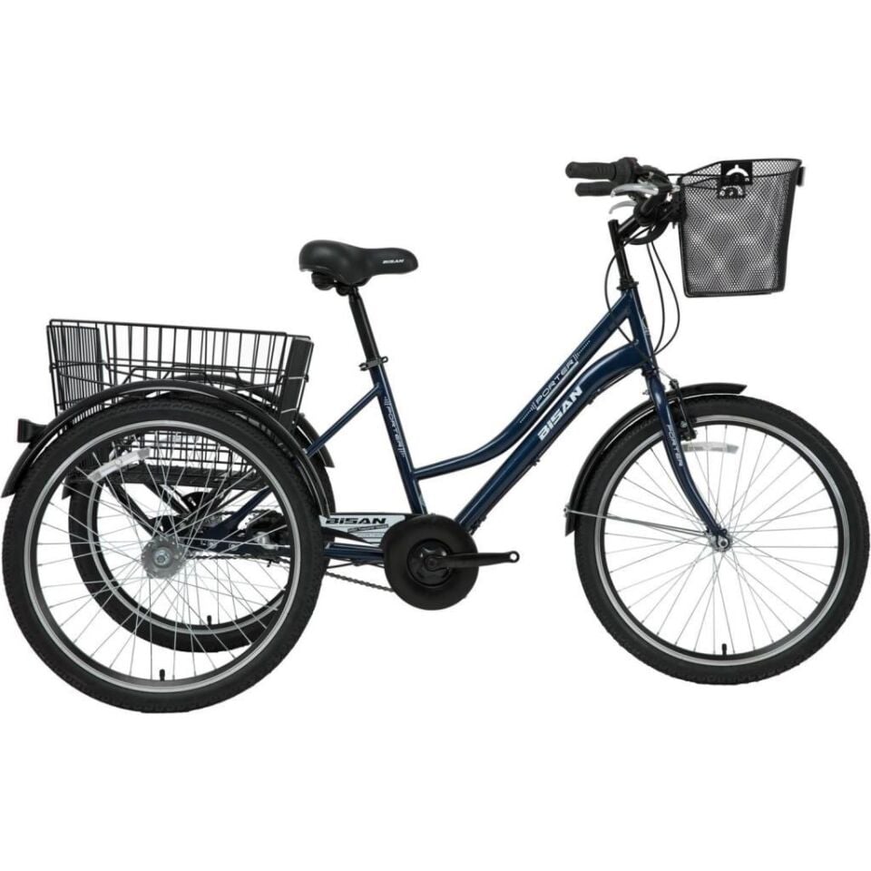 Bisan Porter 3 Vites Nexus Göbek Hizmet Kargo Bisikleti LACİVERT