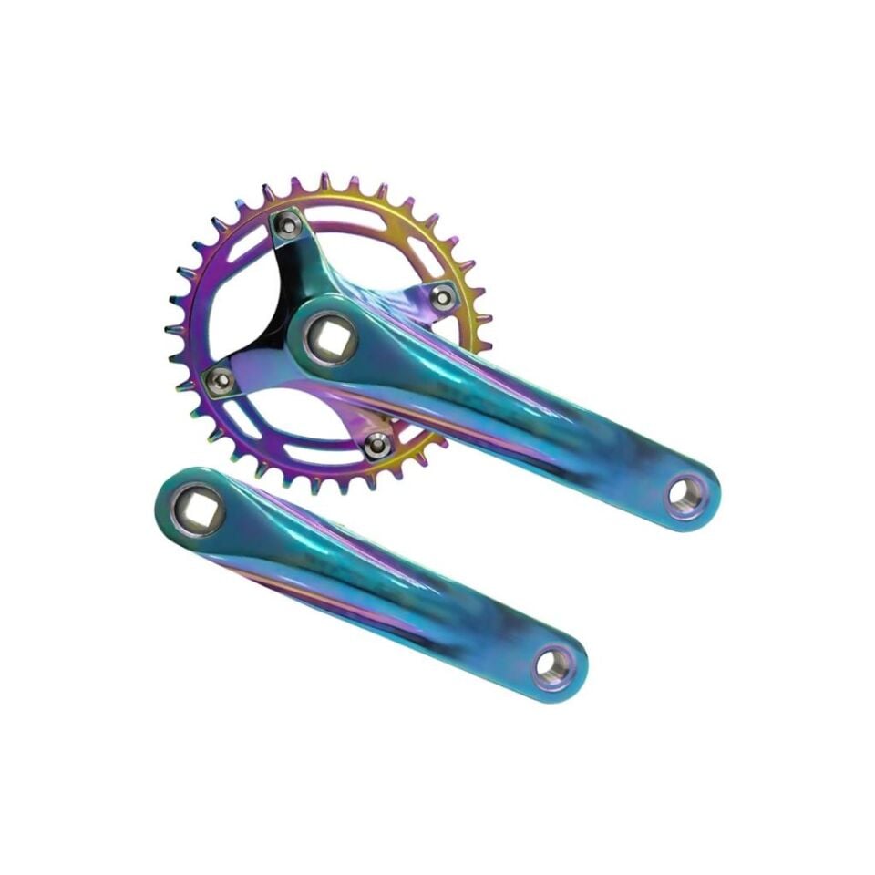 Bisiklet Rainbow 34T TEKLİ Aynakol Kare Mil Uyum 170MM