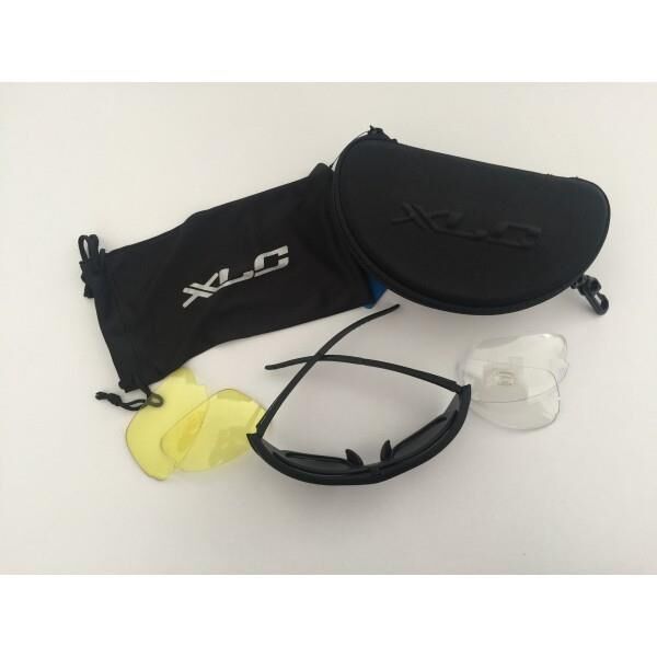 Xlc Gözlük Siyah Çerçeveli 3 Renkli Cam+Numaralı Gözlük